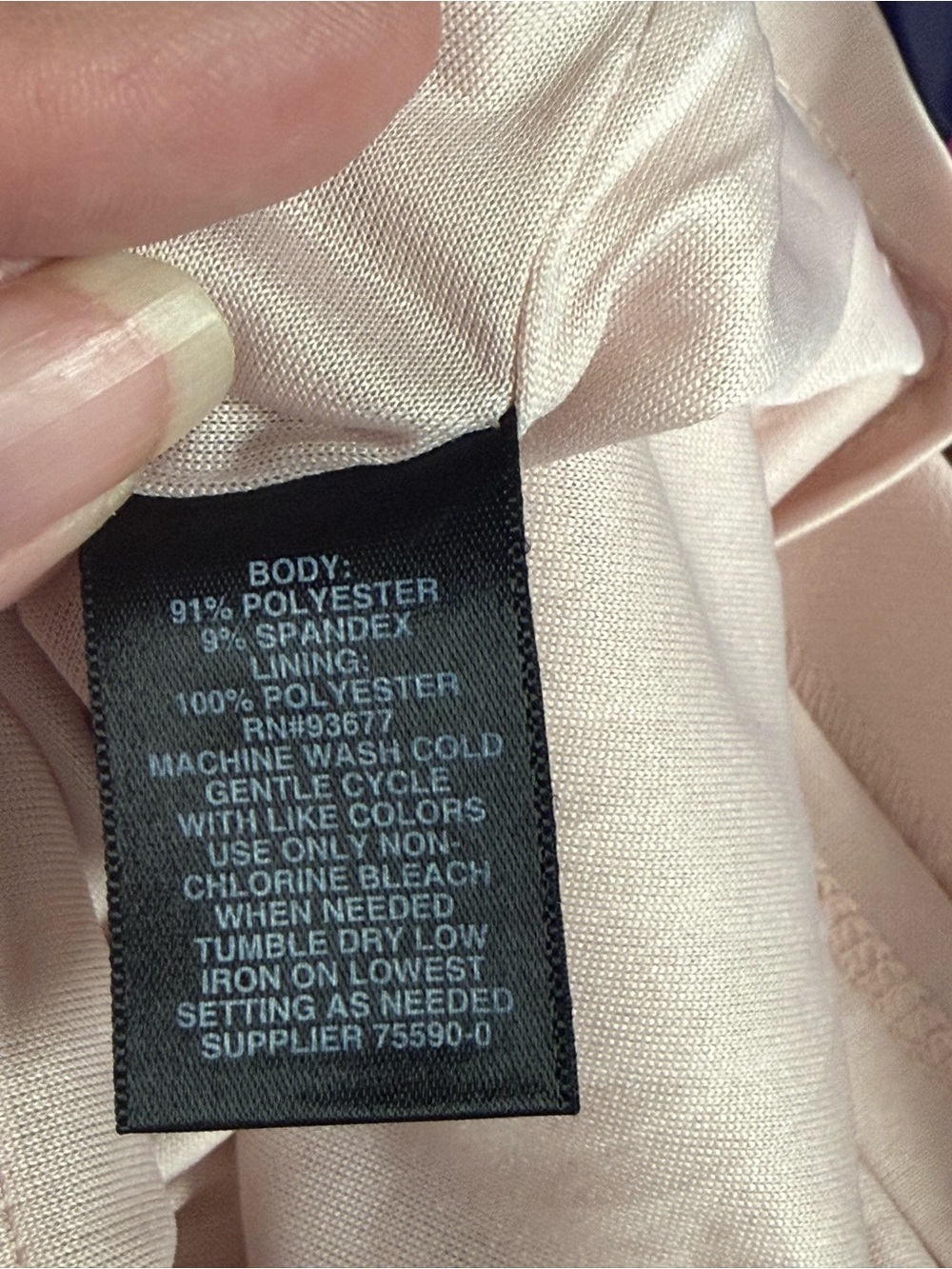 NWT Bold Elements Blush Pink Lace-Up Sheath Dress Sleeveless Career Small - Picture 10 of 11